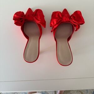Loeffler Randall Scarlet Bow Heels